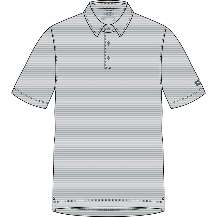 Link SS Performance Polo Shirt - Ancient Water