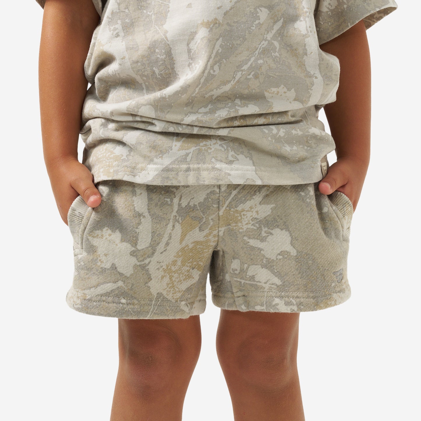 Youth Vintage Washed Shorts - Drifter Camo