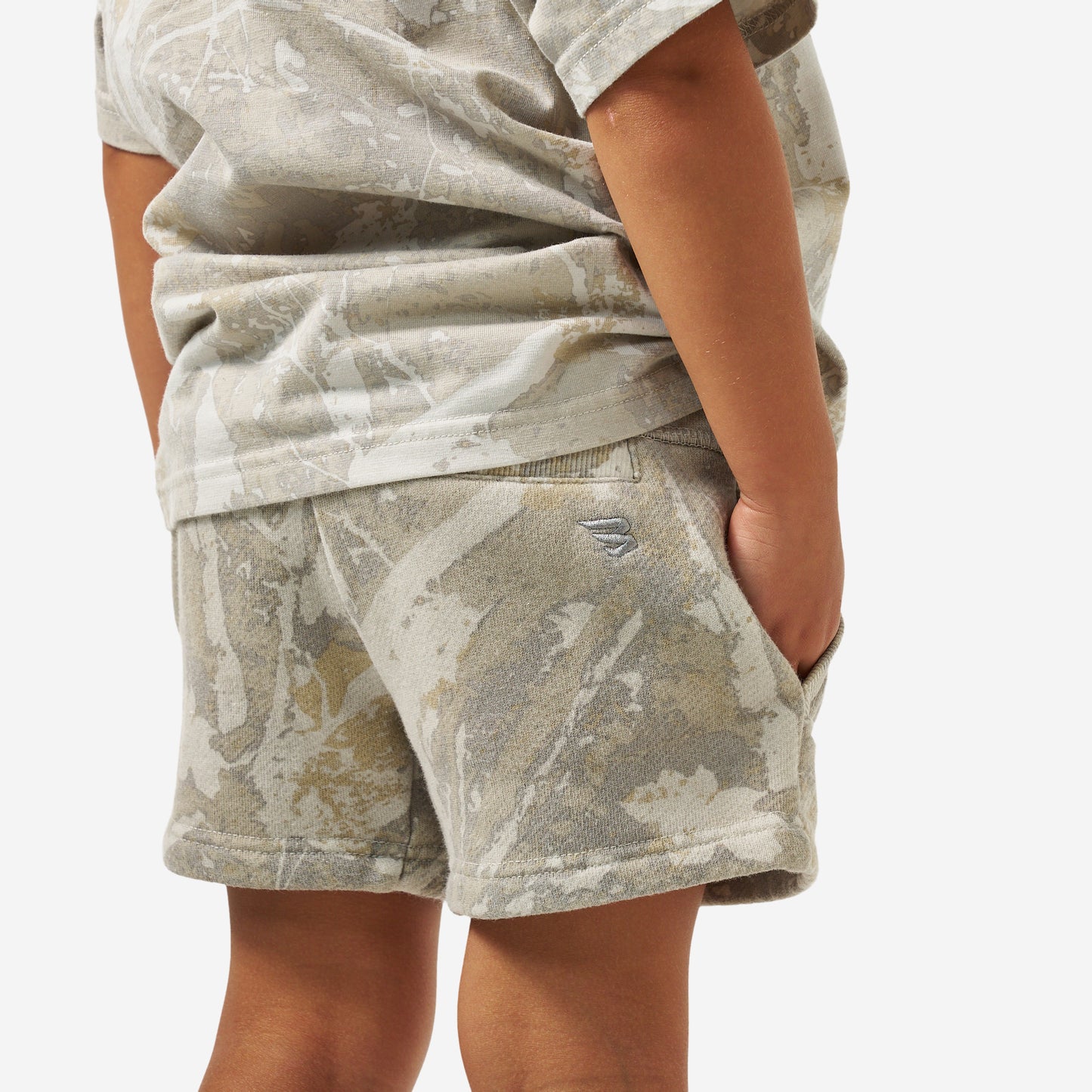 Youth Vintage Washed Shorts - Drifter Camo