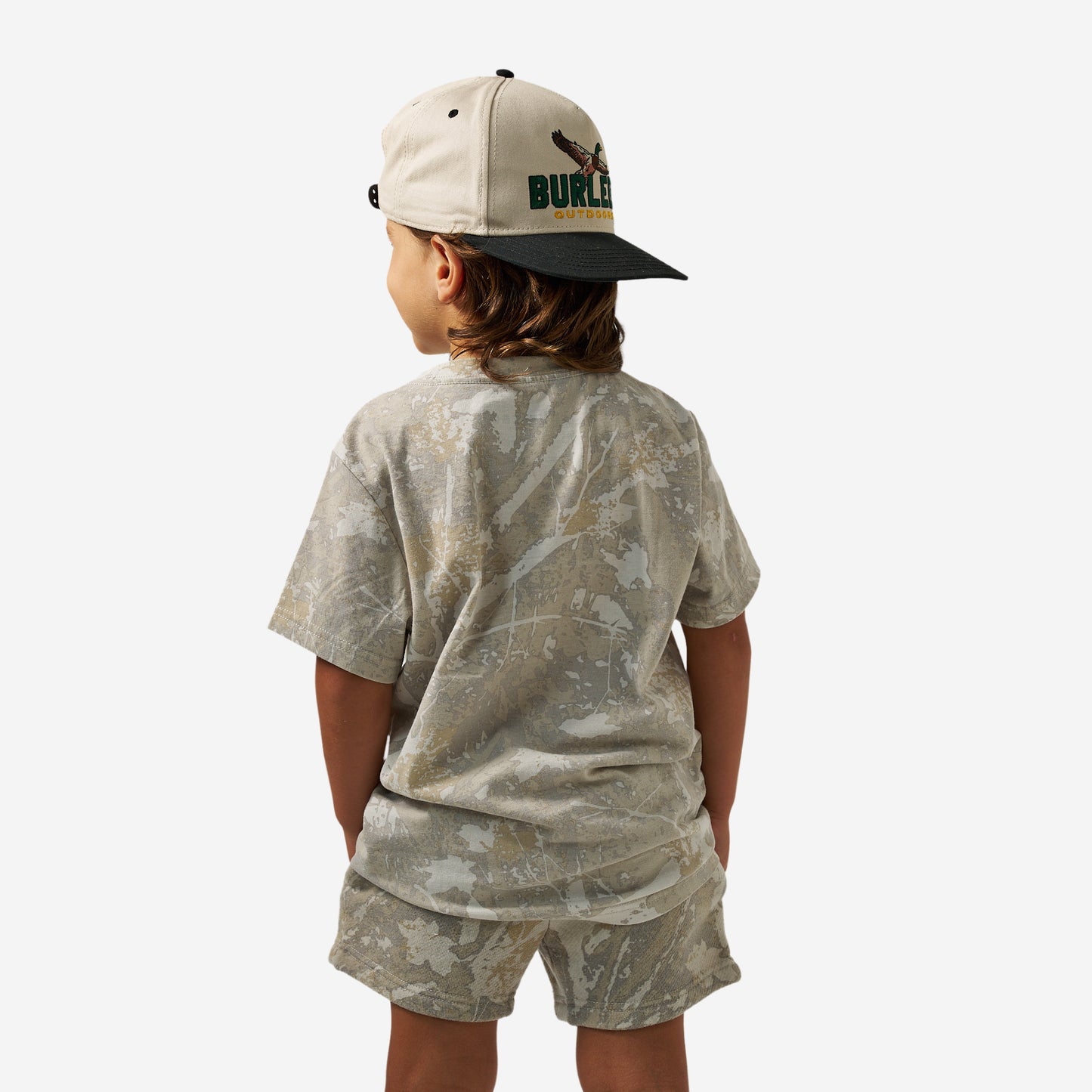 Youth Vintage Washed Tee - Drifter Camo