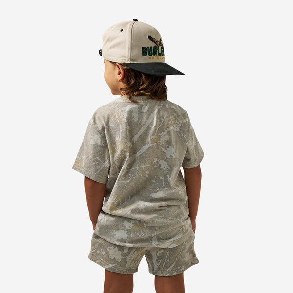 Youth Vintage Washed Tee - Drifter Camo