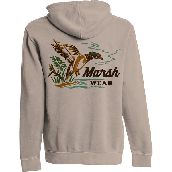 Youth Heritage Duck Hoodie - Cement
