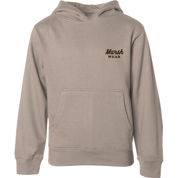Youth Heritage Duck Hoodie - Cement