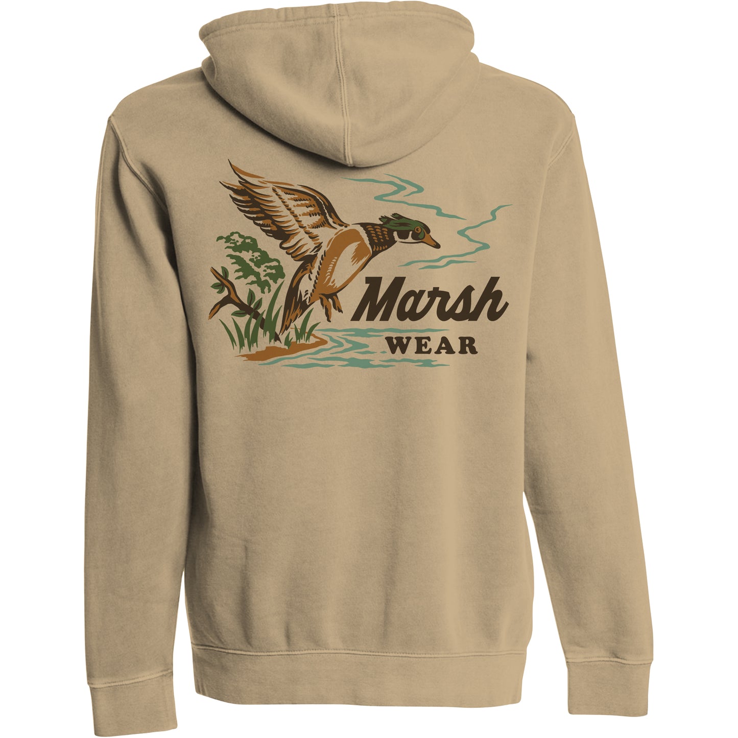 Wood Duck Hoodie - Sandstone