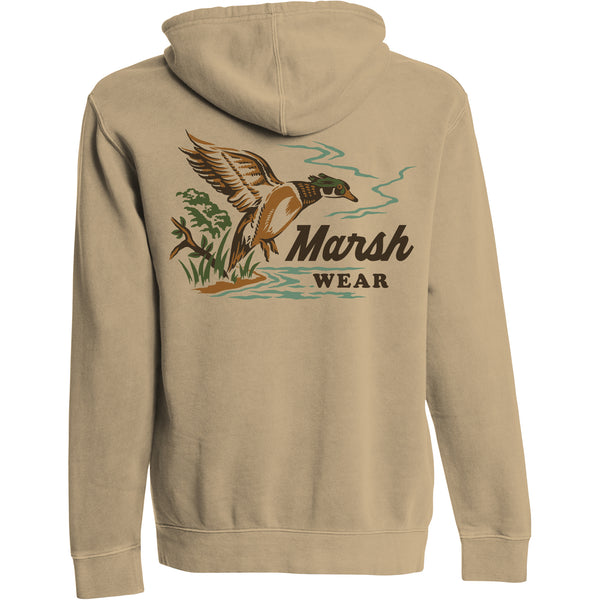 Wood Duck Hoodie - Sandstone