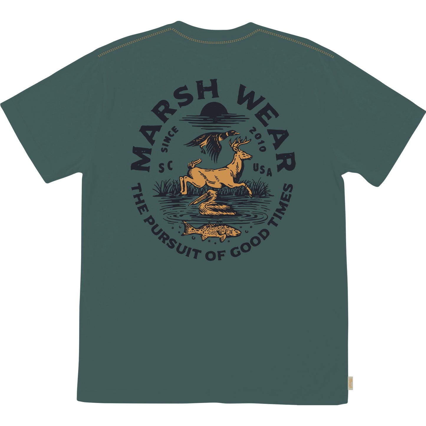 Natural Resources SS T-Shirt - Mallard Green