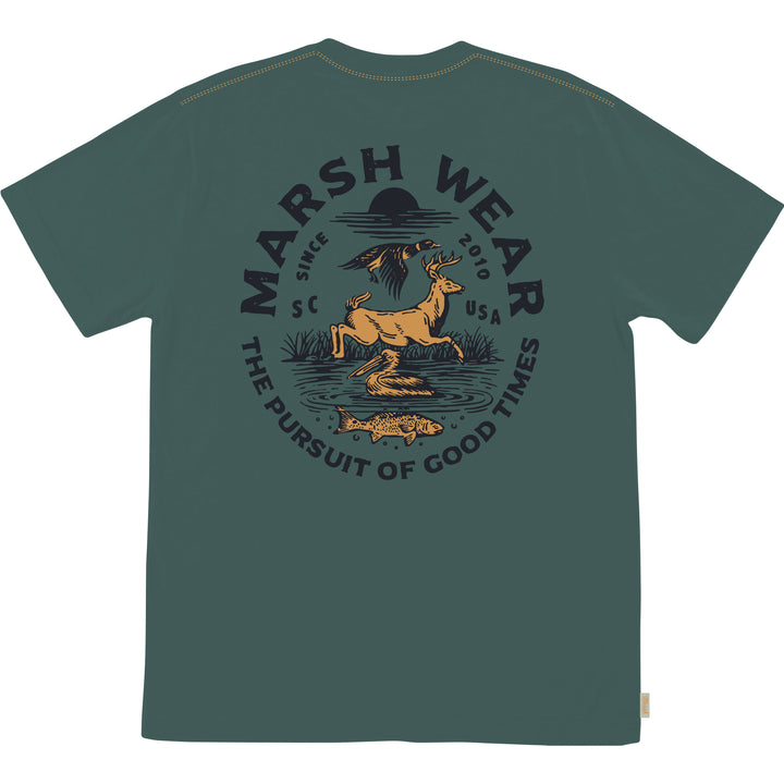 Natural Resources SS T-Shirt - Mallard Green