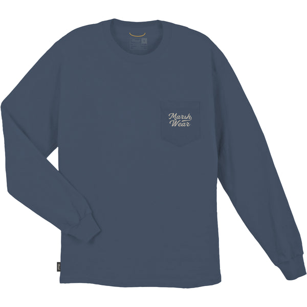 Roadside LS T-Shirt- Dark Denim