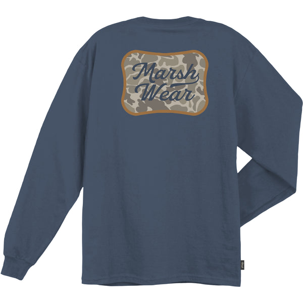 Roadside LS T-Shirt- Dark Denim