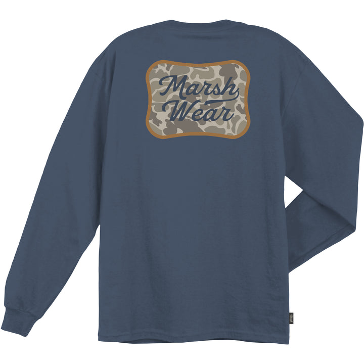 Roadside LS T-Shirt- Dark Denim