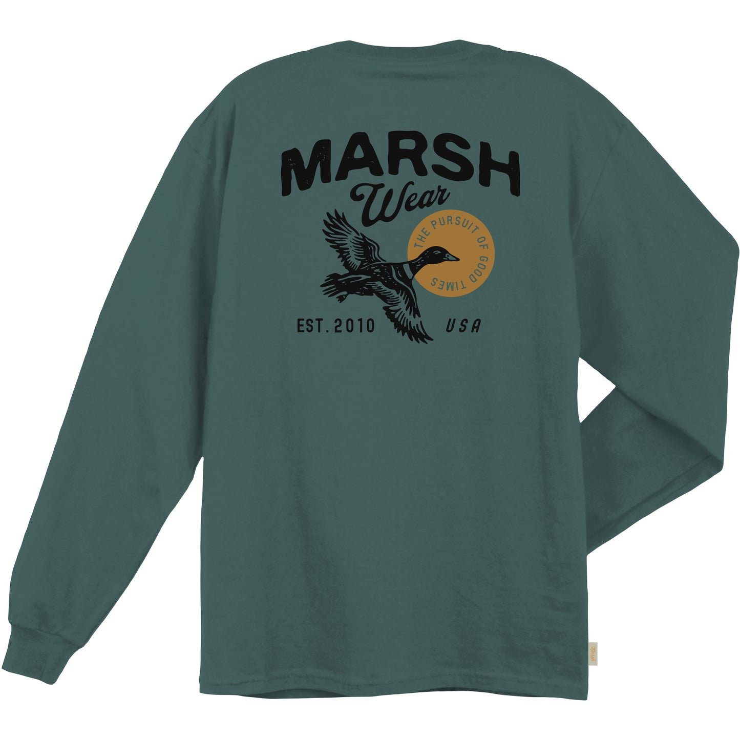 High Flyer LS T-Shirt- Mallard Green