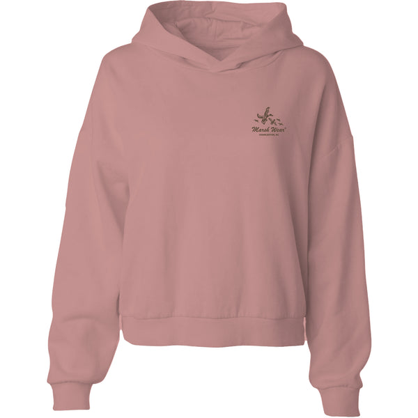 Women's Postcard Hoodie - Mauve