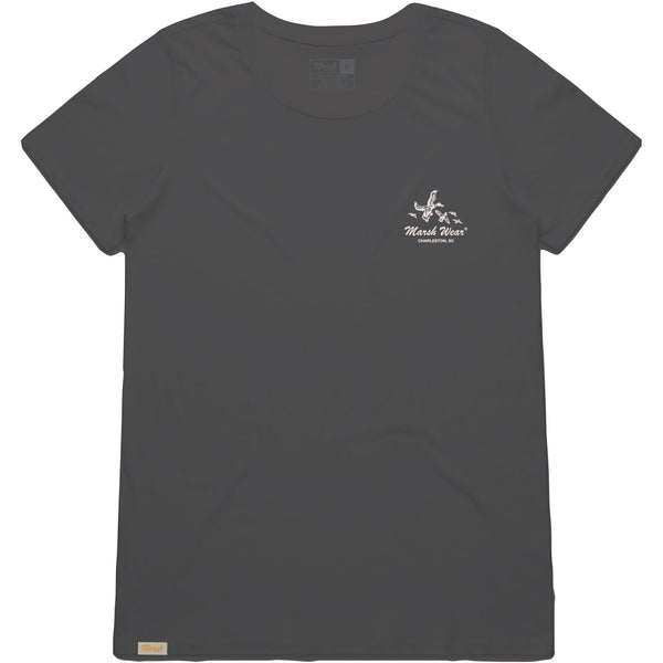 Women's Postcard SS T-Shirt - Shadow