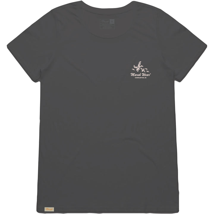 Women's Postcard SS T-Shirt - Shadow