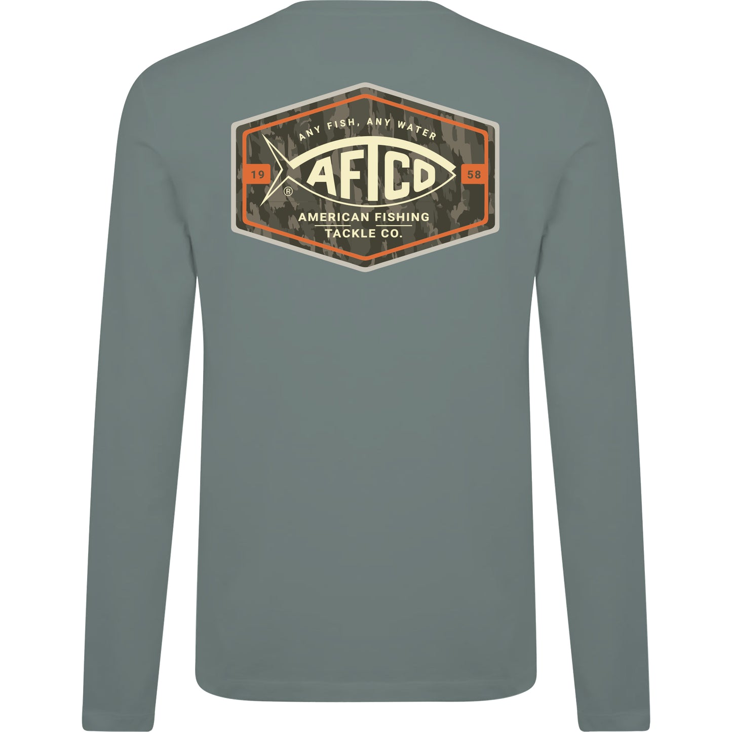 Emblem UVX LS T-Shirt - Steel Heather