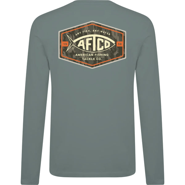 Emblem UVX LS T-Shirt - Steel Heather