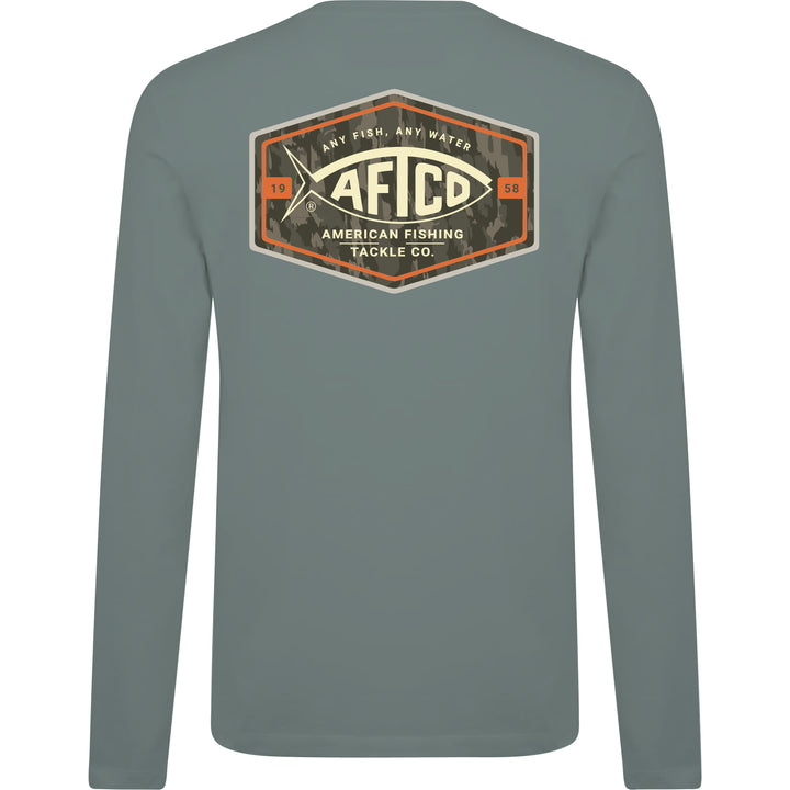 Emblem UVX LS T-Shirt - Steel Heather