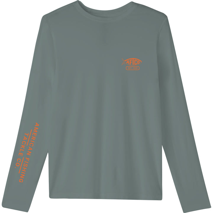 Emblem UVX LS T-Shirt - Steel Heather