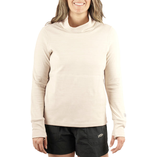 Women's Coastal Layer Funnel - Pelican Heather