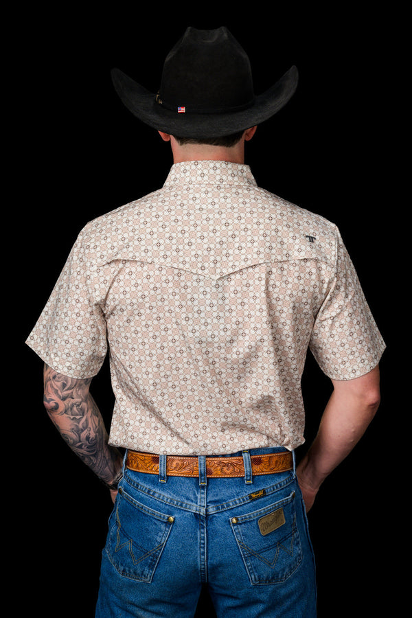 The Callen - Short Sleeve Pearl Snap Shirt