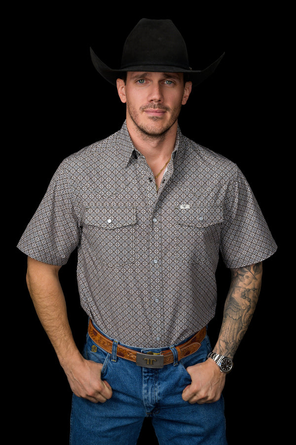The Archer - Short Sleeve Pearl Snap Shirt