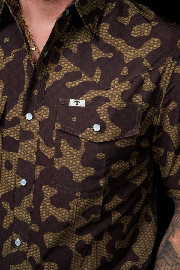The Gage - Short Sleeve Pearl Snap Shirt