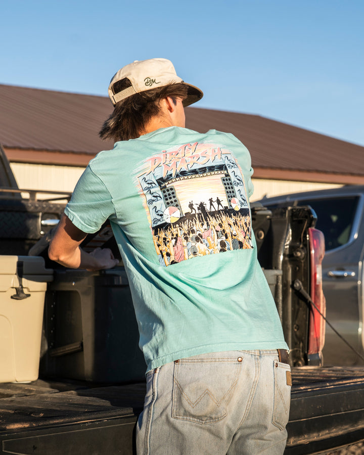 Spring Break Tee - Chalky Mint