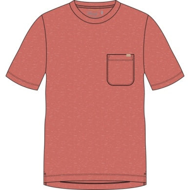 Buxton Tech Tee - Lobster Heather