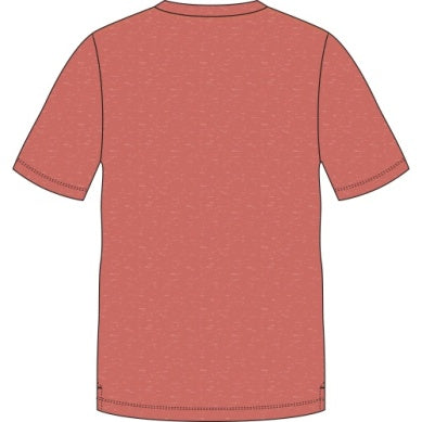 Buxton Tech Tee - Lobster Heather