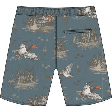 Youth Fulton Volley Shorts - Goblin Blue