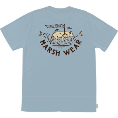 Mission SS T-Shirt  - Cool Blue