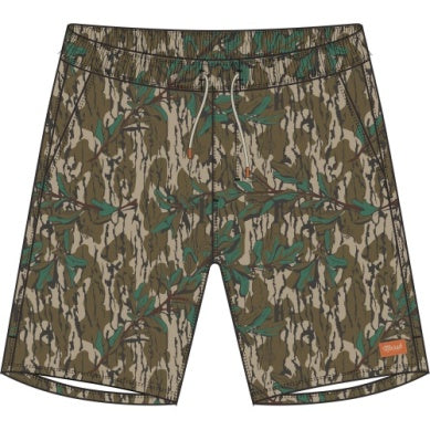 Youth Fulton Volley Shorts - Mossy Oak Greenleaf