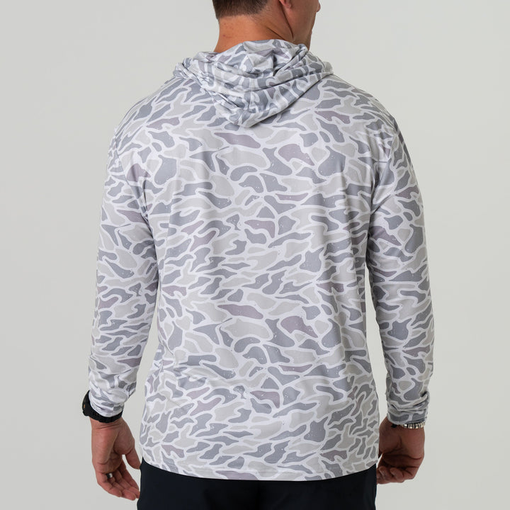 Performance Hoodie - White Camo