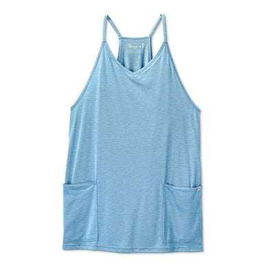 Buxton Romper Dress - Blue Heaven Heather