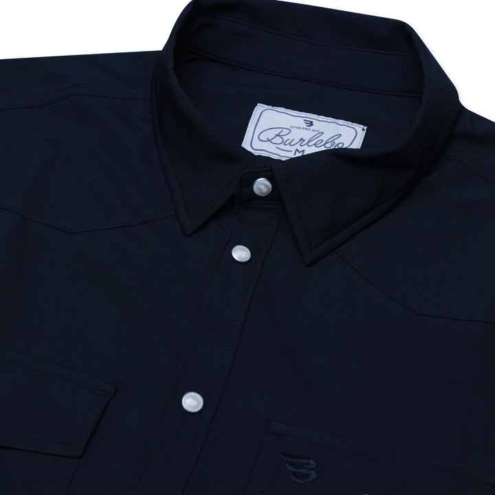 Performance Western Shirt - Navy