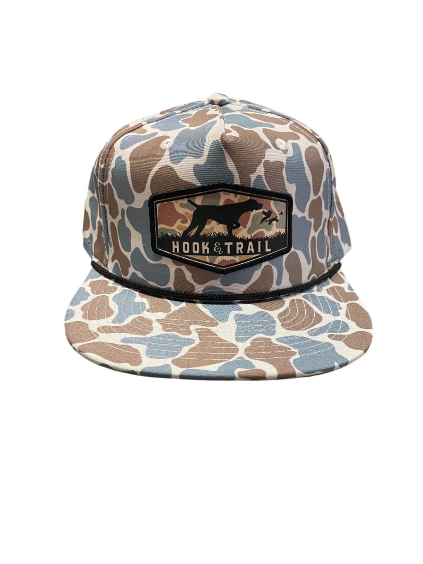 Camo Pointer Snapback - Blue Camo