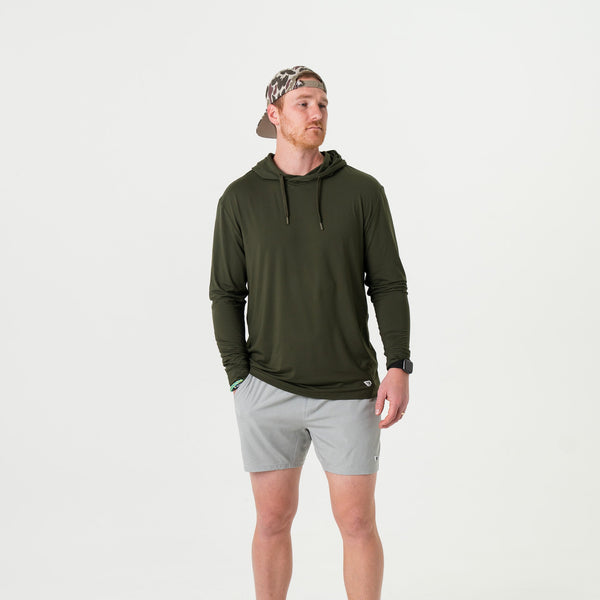 Performance Hoodie - Mallard Green