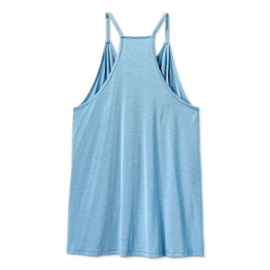 Buxton Romper Dress - Blue Heaven Heather