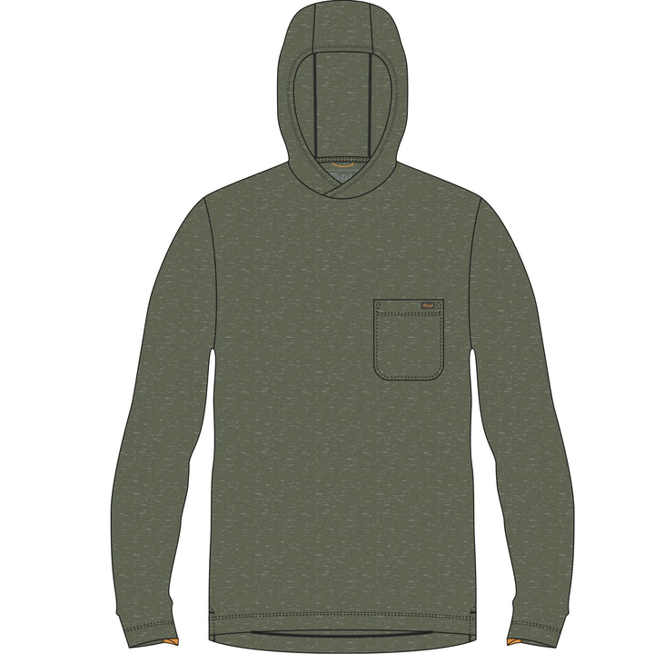 Buxton Tech Hoodie - Grape Leaf Heather