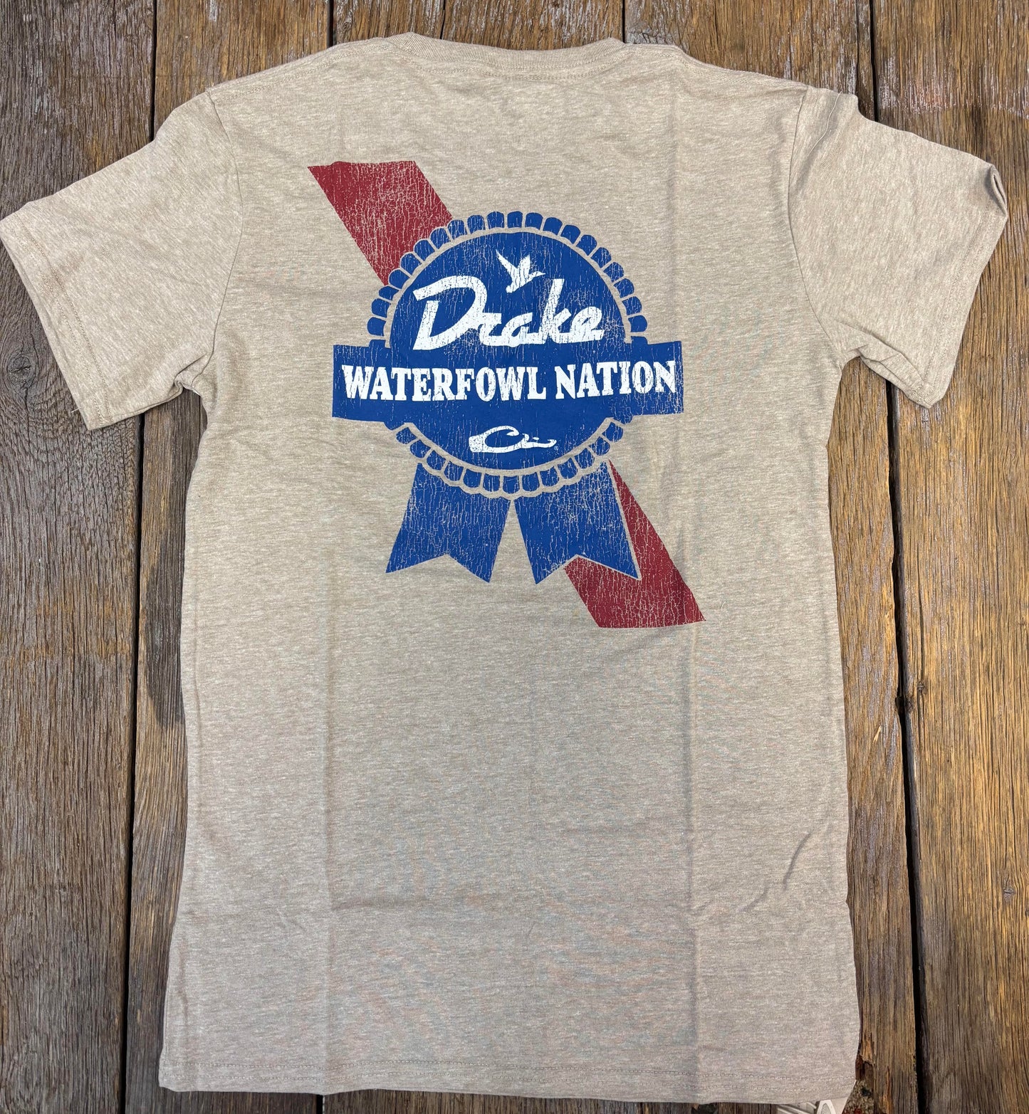 Drake Waterfowl Nation T-Shirt - Flint Stone