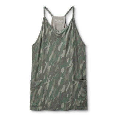 Buxton Romper Dress - Thyme Lowland Camo