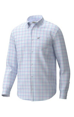 Hadley Luxe Lite Button Down - Easter Gingham