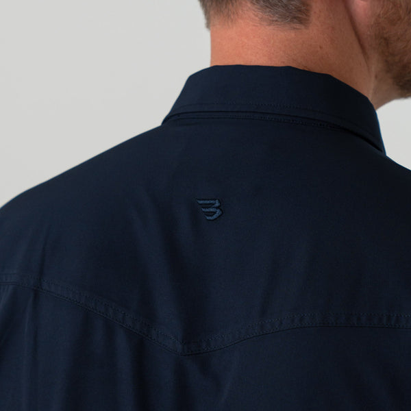 Performance Western Shirt - Navy