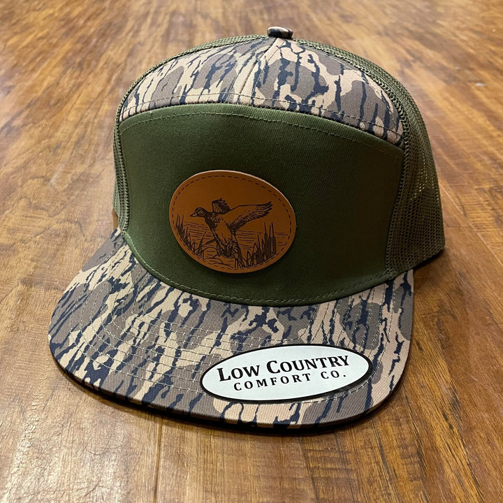 7-Panel Duck Landing Trucker - Bottomland