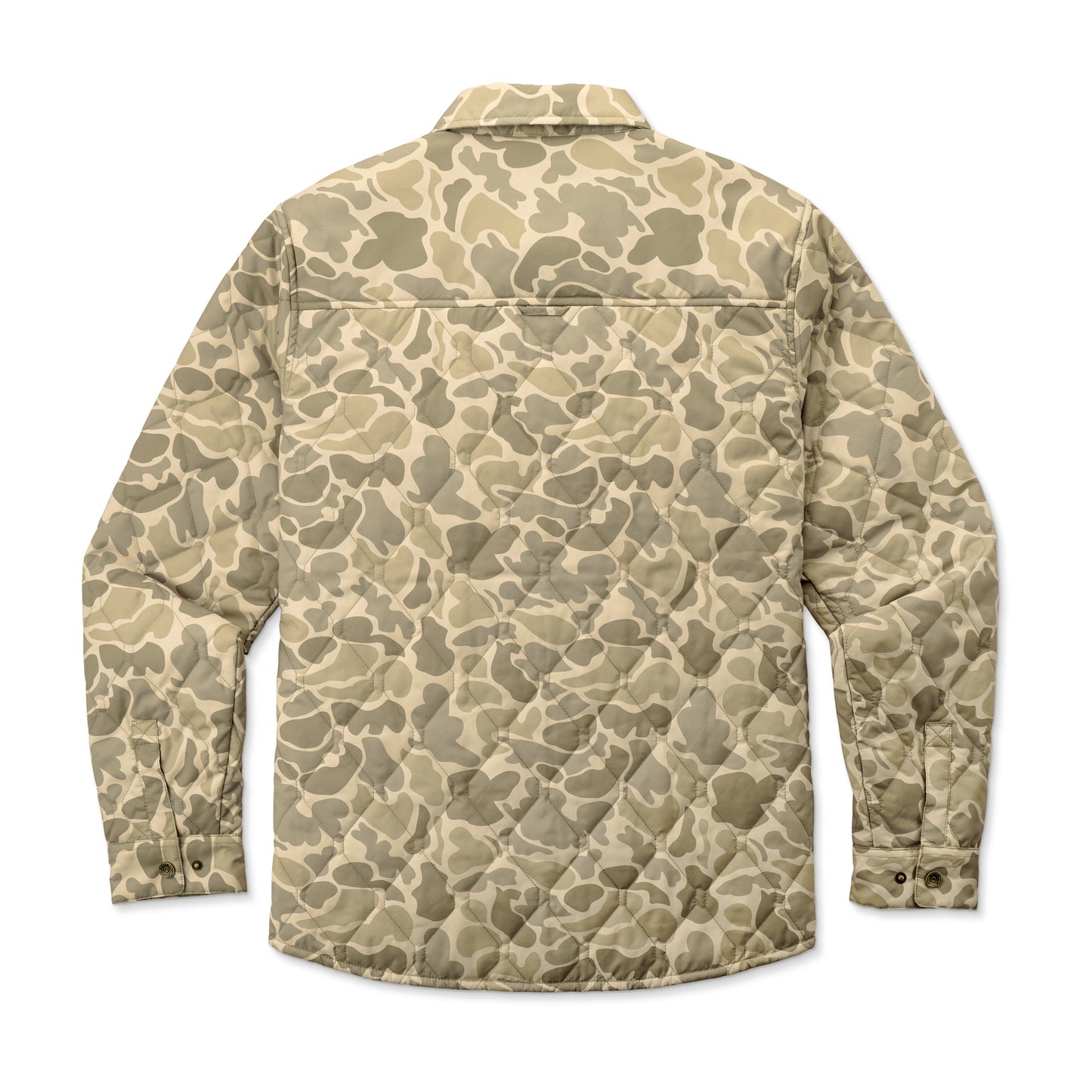 Saluda Puff Shacket - Khaki Mallard Camo