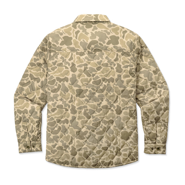 Saluda Puff Shacket - Khaki Mallard Camo