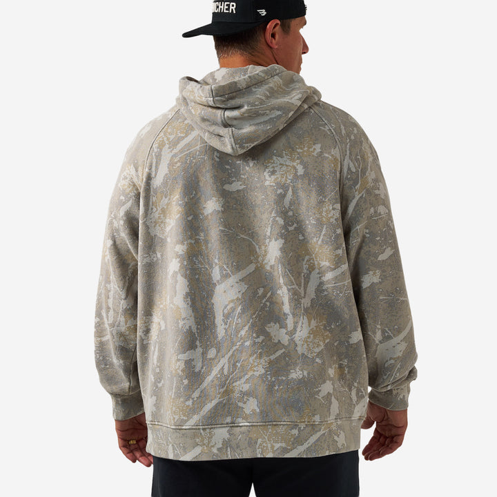 Vintage Washed Fleece Hoodie - Drifter Camo