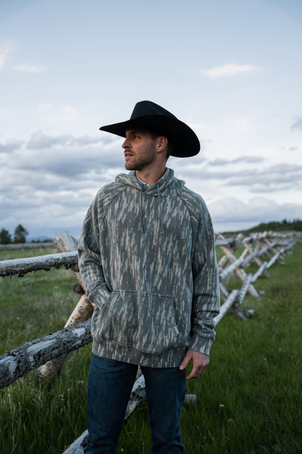 Vintage Washed Fleece Hoodie - Midland Camo