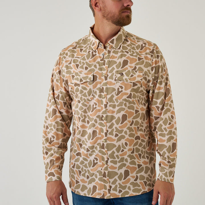 Performance Western Shirt - LS - Venado Camo