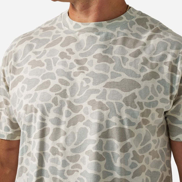 Vintage Washed Tee - Classic Deer Camo